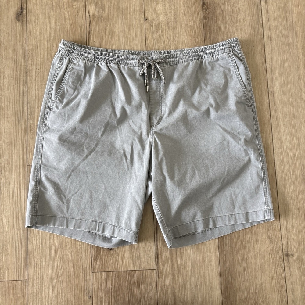 Tommy Bahama Sz 2XLB Light Weight Boracay Shorts Chino Marbling Gray Drawstring